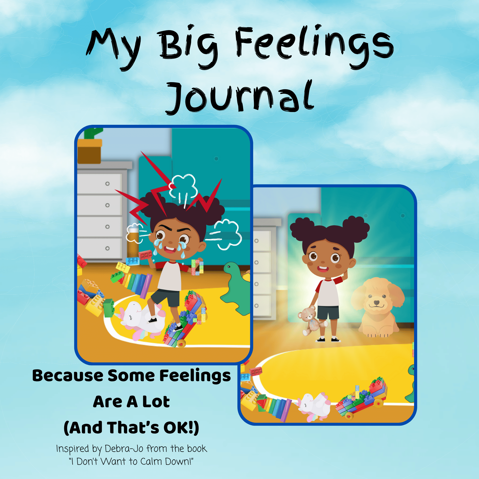 DJ Feelings Journal - Front Cover graphic